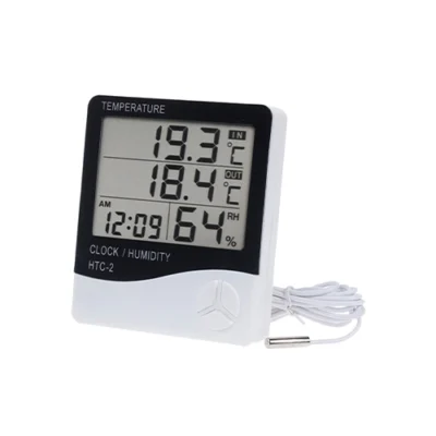Termohigrómetro Digital de Temperatura y Humedad con Sensor Externo ML-HTC 2