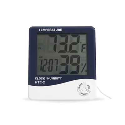 Termohigrómetro Digital Medidor de Temperatura y Humedad con Alarma - SHDH-02