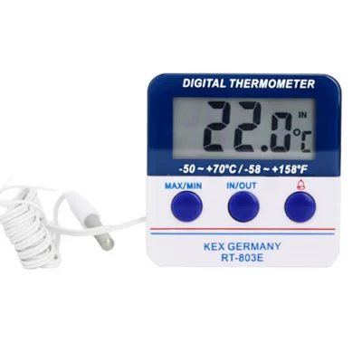 Termómetro Digital para Nevera RT803E con Sensor Externo